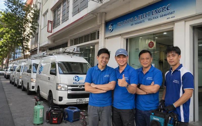 Billy Aircon headquarters at Circuit Road