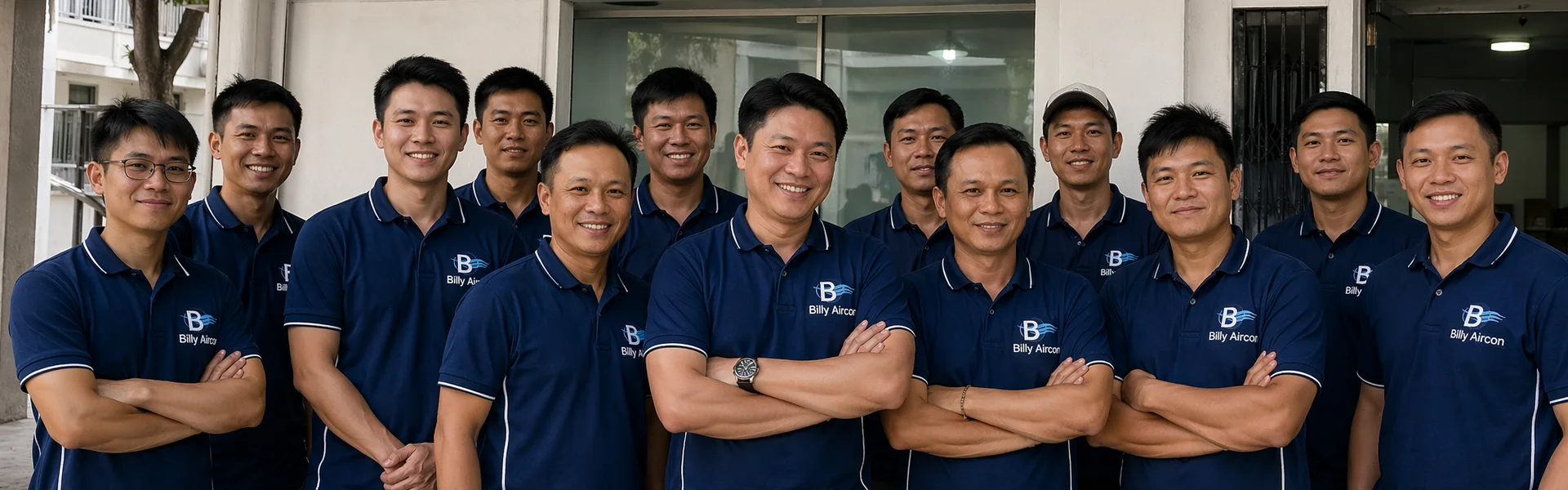 Billy Aircon team photo