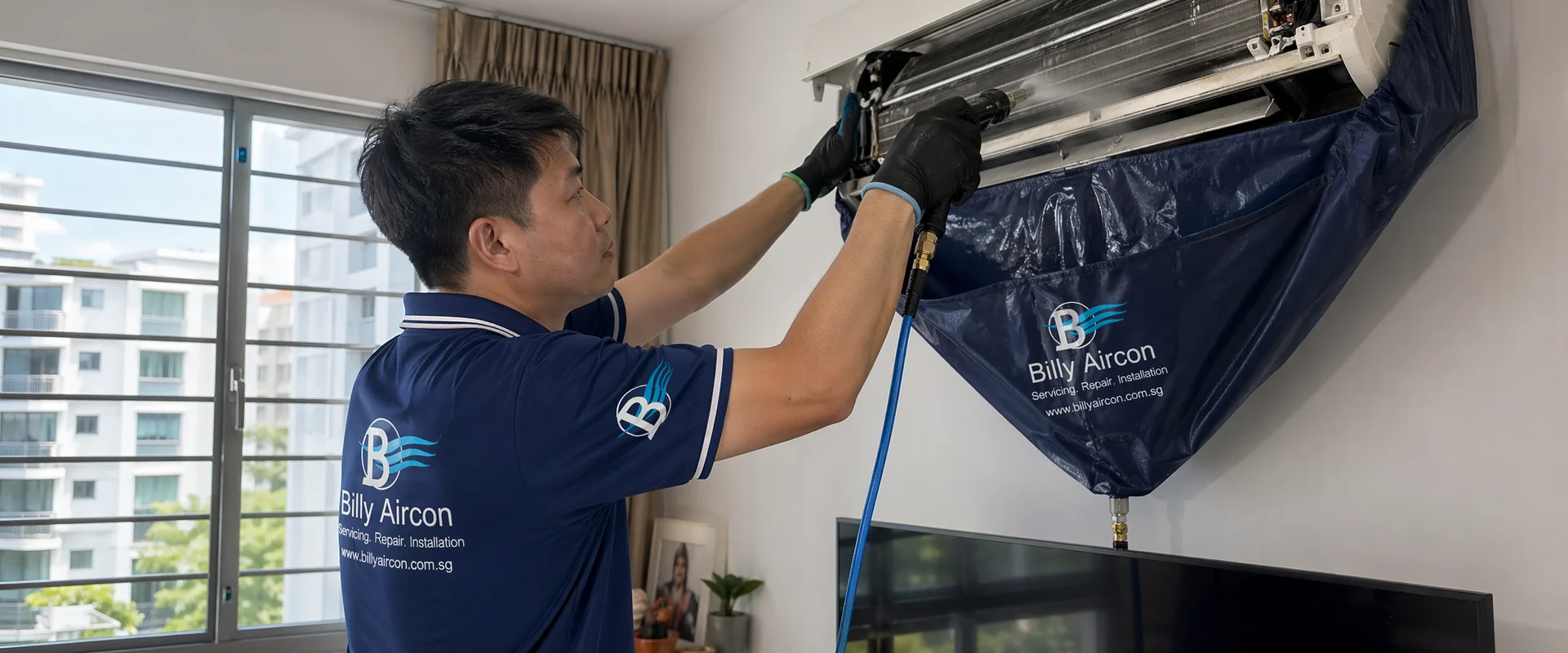 Non-Dismantle Chemical Wash